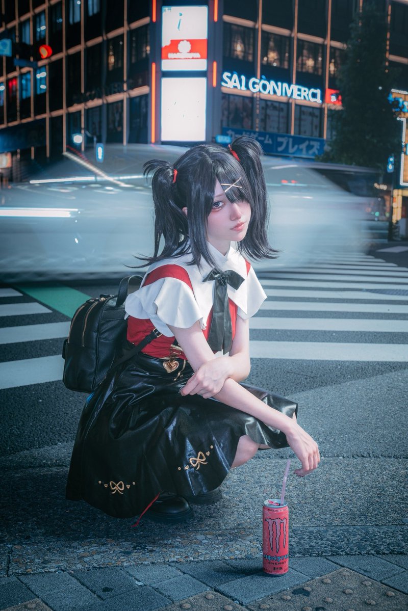 ♡あめページ♡ ⚠︎︎cosplay コスプレ ⚠︎︎ . ✝︎ NEEDY GIRL OVERDOSE