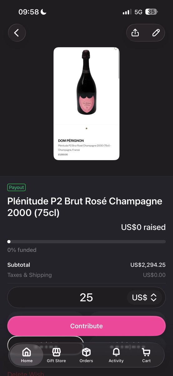 empressanaa's tweet photo. It's my 21st next week+2days!! And I've just ordered my fave vintage champagne.. can't wait to be sipping on this in my tiny bikinis, drunk draining🤭$2100 and I want it fully funded by the end of the month!! https://t.co/SQ5gwll6S1