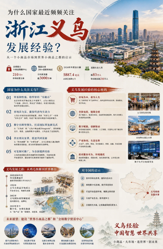 Wins_Fu's tweet photo. 为什么国家最近频频关注浙江义乌发展经验？
为什么一个浙江县城，近年来频频被国家关注？ 答案不是因为一个“小商品市场”，而是因为义乌探索出了一套县域高质量发展的中国样本。 https://t.co/LWvtHJHUUn