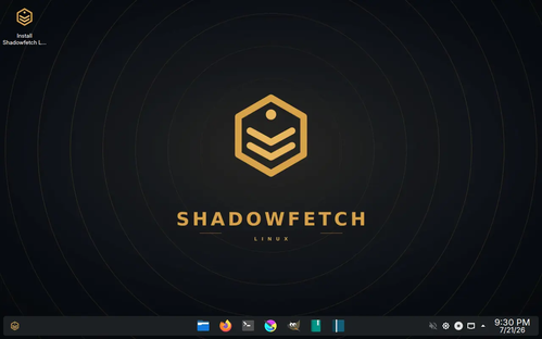 howtopam's tweet photo. Shadowfetch Linux - A  private, AI-ready creative workstation built on Debian — KDE  Plasma 6, themed end to end in shadow and gold, with safe updates,  recovery, local AI, and the creative tools you’d otherwise spend a  weekend installing already working.
https://t.co/PzKmqVDQpi https://t.co/BmQurBKwS8