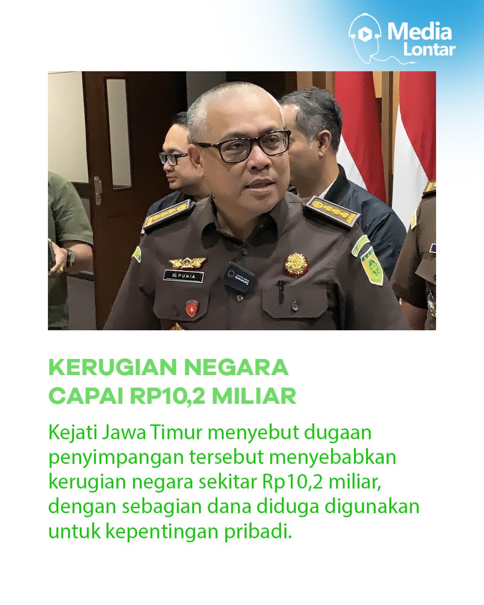 MediaLontar's tweet photo. Kasus dugaan korupsi anggaran KBS senilai Rp10,2 miliar masih didalami aparat, dengan dugaan penyimpangan yang turut berdampak pada pengelolaan pakan dan perawatan satwa.

#KBS #Korupsi #KejatiJatim #Satwa #NewsUpdate https://t.co/6EPGcLqr1y