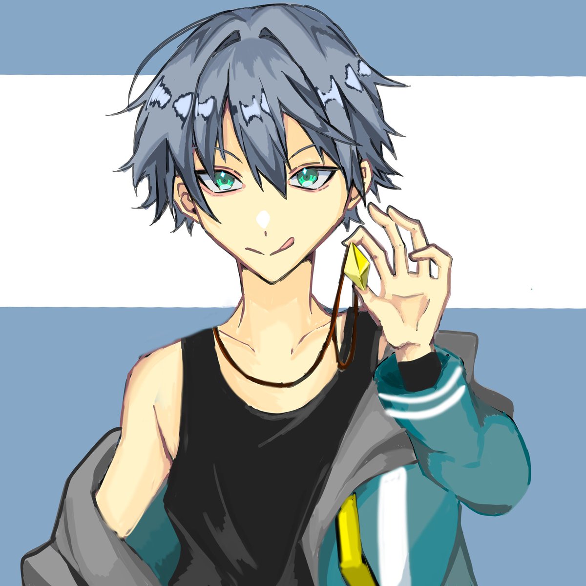 gamers1125's tweet photo. あちいよ https://t.co/E44eon2711