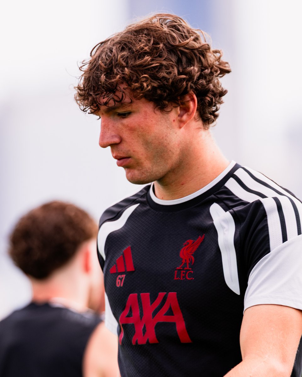 LFC's tweet photo. "We’ll just see what happens and see where it takes me." 💬

Lewis Koumas is relishing the chance to make an impression back at Liverpool: