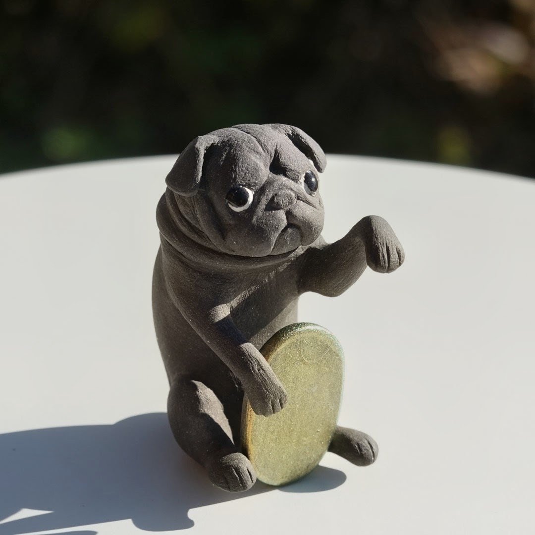ceramimic2021's tweet photo. 招きパグ
#パグ #pug https://t.co/PhcmZQyCEq
