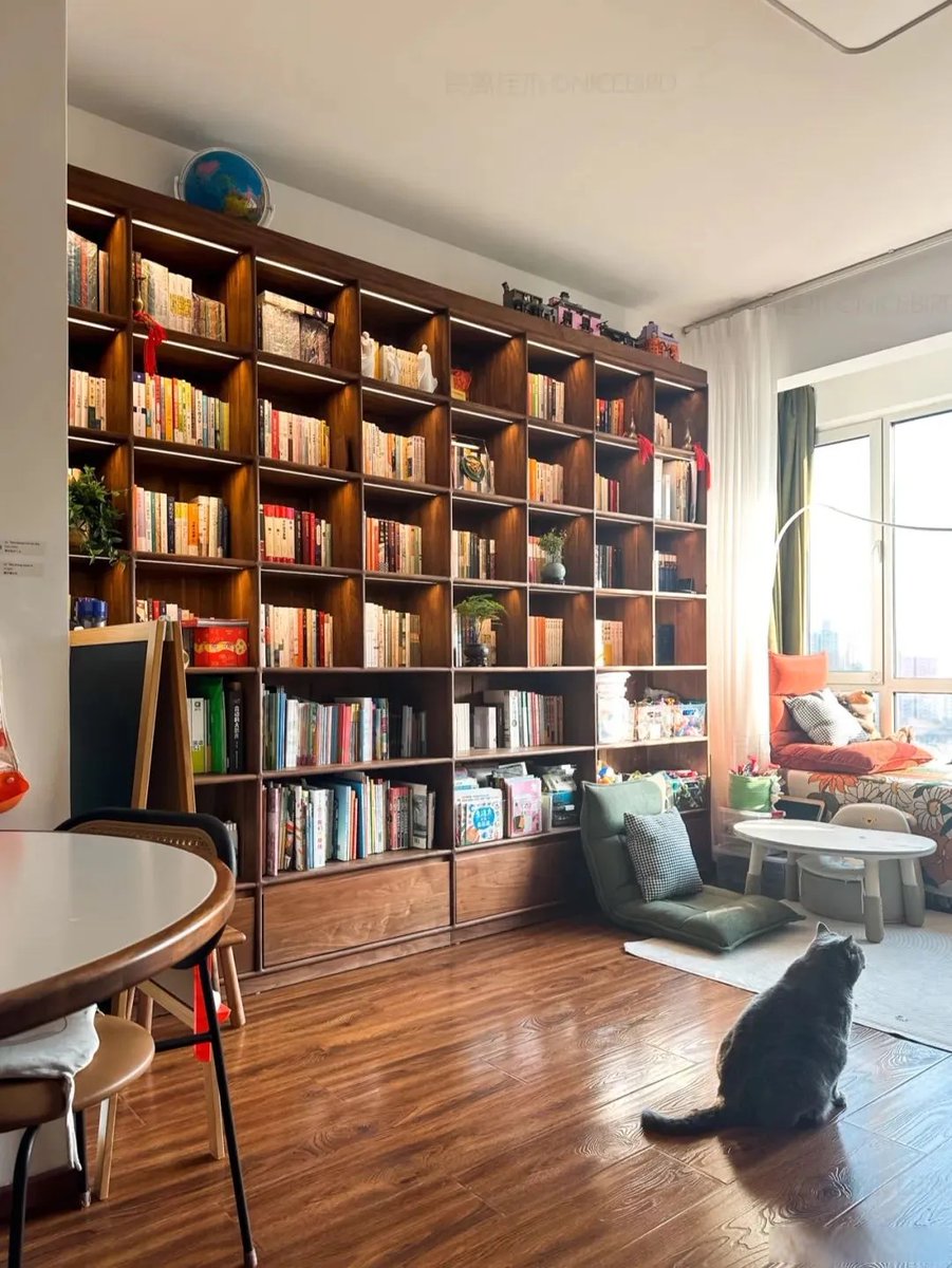 dimonsterust's tweet photo. Life’s small win today: finally organized my overflowing bookshelf, and now every cozy evening starts with a book I actually want to pick up. No more messy stacks! https://t.co/Jk8pJoJCWB