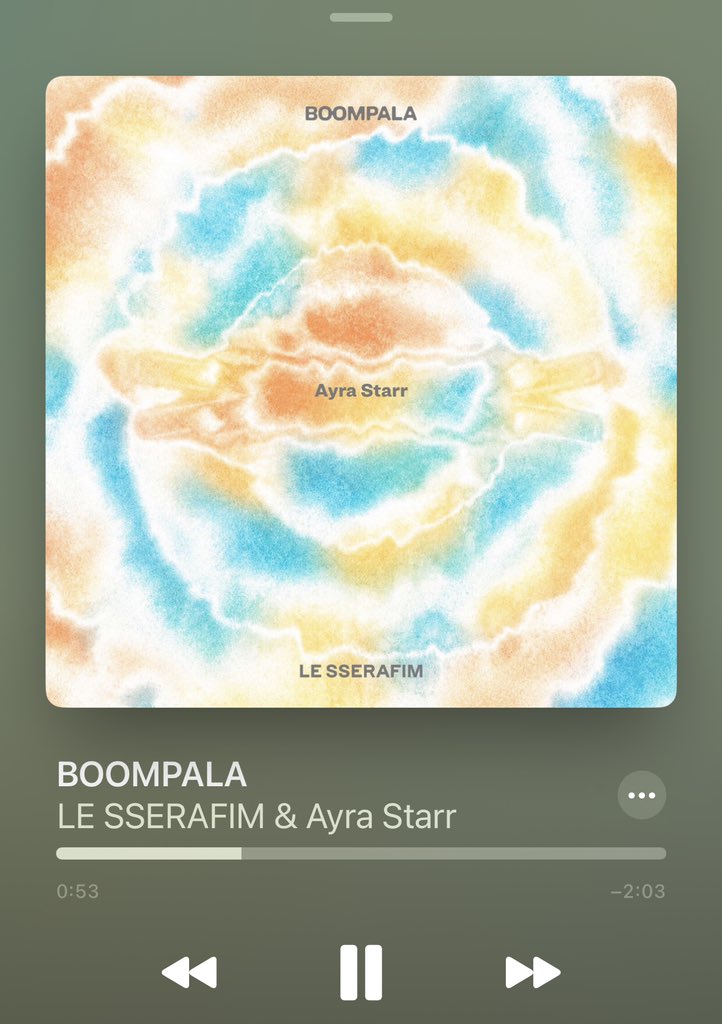 AnthoniaUmoh1's tweet photo. Ayra starr is so versatile. This is the best remix of Boompala by Le sserafim 🥹 https://t.co/dmQ90IOOGJ