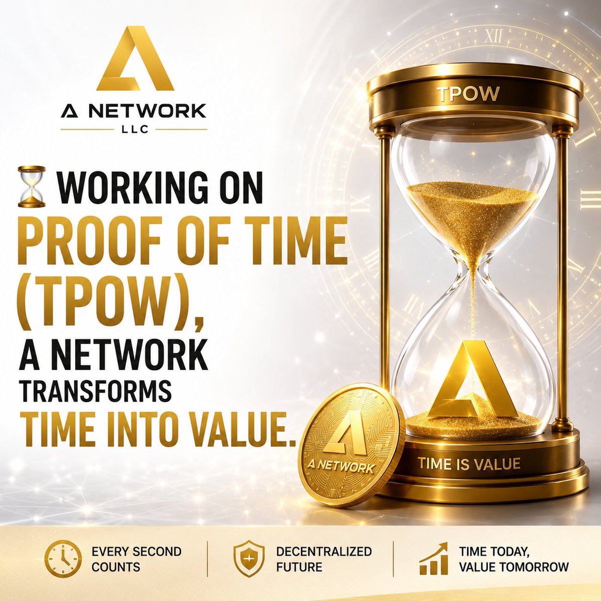 dayamaydas's tweet photo. ⏳ Working on Proof of Time (TPoW), A Network transforms time into value.
Every second you contribute today helps build tomorrow's decentralized future.
Time is more than a resource—it's your digital power. 🚀
#ANetwork #ANet #wANet #TPoW #Web3 #Crypto https://t.co/1sEs3hADTQ