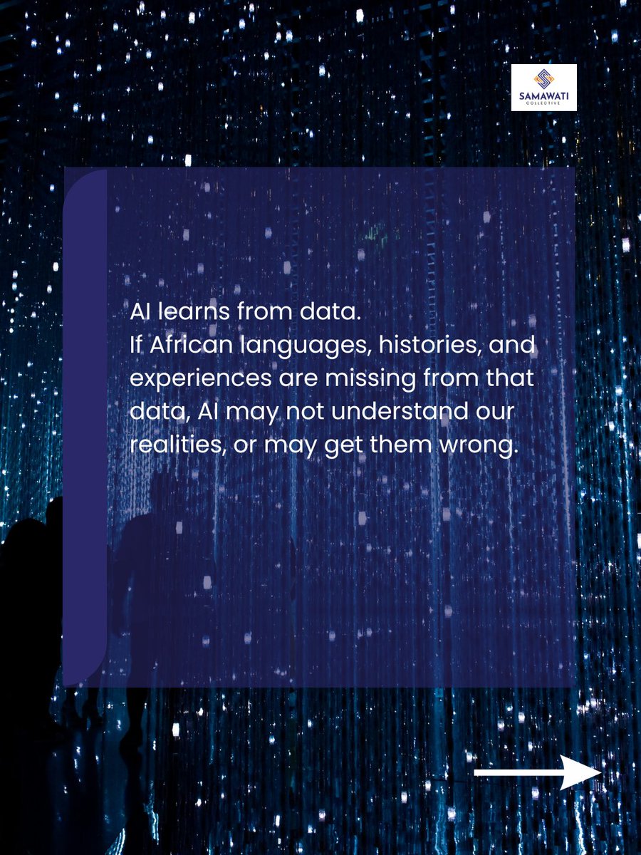SamawatiCollect's tweet photo. When we ask AI a question, we often assume it has all the answers.
But AI learns from the information it's trained on. If local languages, histories, and experiences are underrepresented, the technology may not fully understand the communities it's meant to serve. https://t.co/xHHCIgp4yn