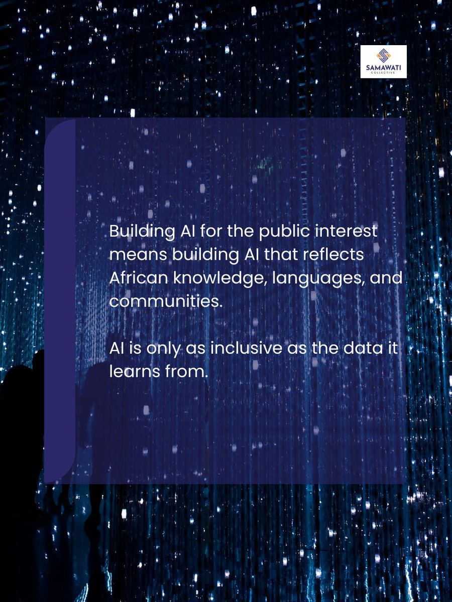 SamawatiCollect's tweet photo. When we ask AI a question, we often assume it has all the answers.
But AI learns from the information it's trained on. If local languages, histories, and experiences are underrepresented, the technology may not fully understand the communities it's meant to serve. https://t.co/xHHCIgp4yn