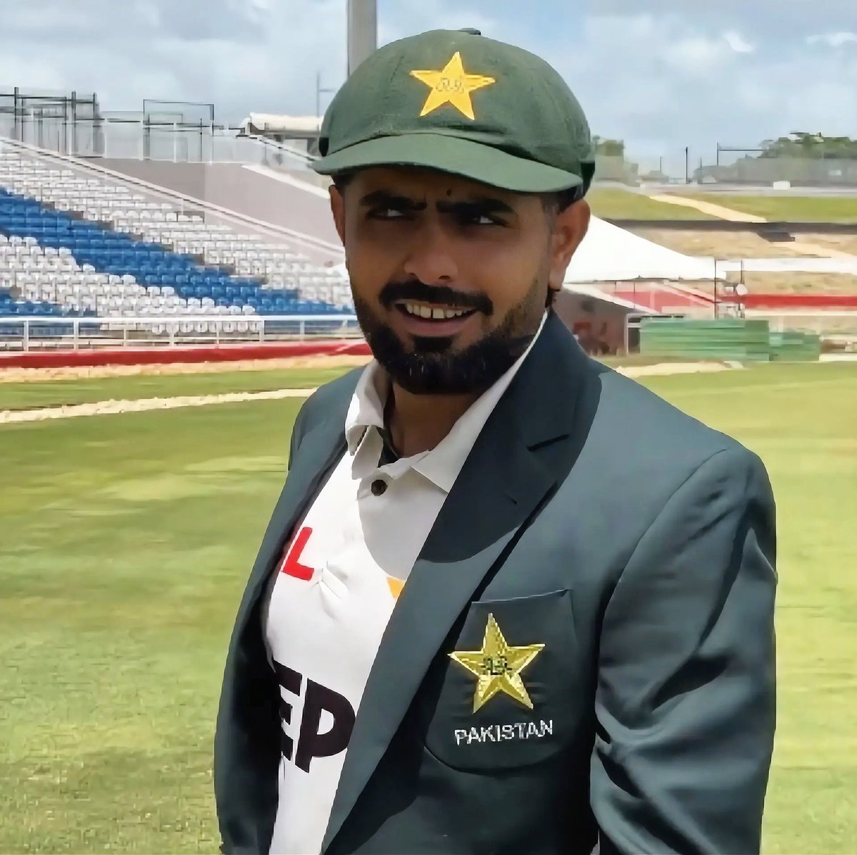 pctcore's tweet photo. Him as Kaptana 🥹🤍 !

#pakistan #cricket #pakistancricket #pct #pcb #trending #babarazam #captain https://t.co/Yw2llluTw7