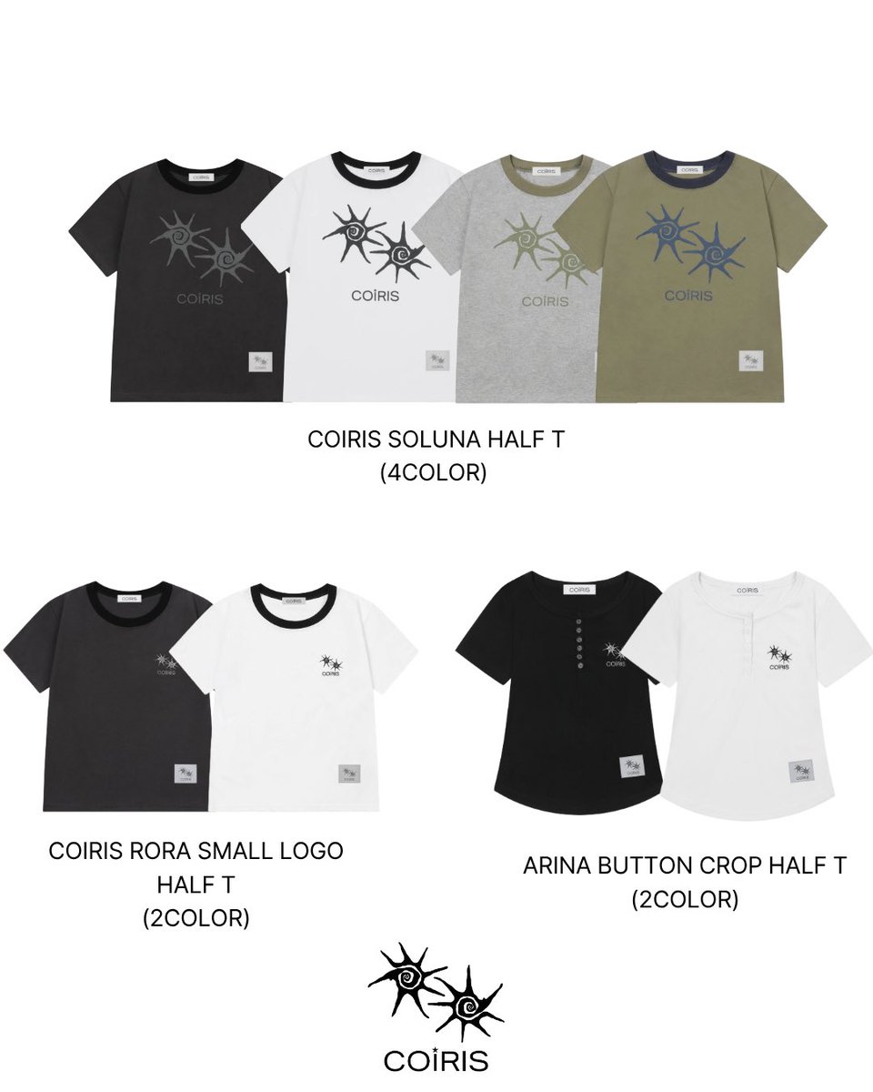COIRIS_JP's tweet photo. 🩵COIRIS & CAT SAVE THE WORLD POPUP🩵

<Best selling items>
人気アイテムを先行公開⭐️

今韓国で話題のファッションブランド、COIRIS（コイリス）とピクセルアートの猫がモチーフのCAT SAVE THE WORLD（キャットセーブザワールド）が渋谷109にてPOPUPを開催致します🐈‍⬛🩵

沢山のご来店をお待ちしております☘️

【 POPUP INFO ㅣ ポップアップ情報】
開催期間 : 2026/08/14(金)〜2026/08/30(日)
開催場所 : 東京都渋谷区道玄坂2-29-1 渋谷109 5F
営業時間 : 10:00〜21:00

【 OPEN PROMOTION ㅣ オープン記念イベント】
1️⃣.先着プレゼントキャンペーン
オープンから3日間、一万円以上購入者様限定
先着順10名様（計30名様）に、ご購入特典として COIRIS REUSABLE BAG をプレゼント！

2️⃣.ご購入個数に応じたノベルティ
2個購入時 : COIRIS  SIGNATURE LOGO CREW SOCKS プレゼント

3個購入時 : CAT SAVE THEWORLD MINE CAT STRIPE HALF T(black) 又は CAT SAVE THE WORLD KIRI FOOT STAMP HALF T(gray) 2種類の内ランダムで1着プレゼント

4個購入時 : COIRIS SUNBEATH BALLCAP （Khaki）➕CAT SAVE THE WORLD PIXEL ART BALLCAP (Green) 2個セットでプレゼント

【NOTICE ㅣ 注意事項】
⚠️オープン記念イベントはすべて数量限定のため、無くなり次第終了となります。
⚠️ノベルティの内容やイベントの詳細は、当日の状況により予告なく変更、終了となる場合がございます。