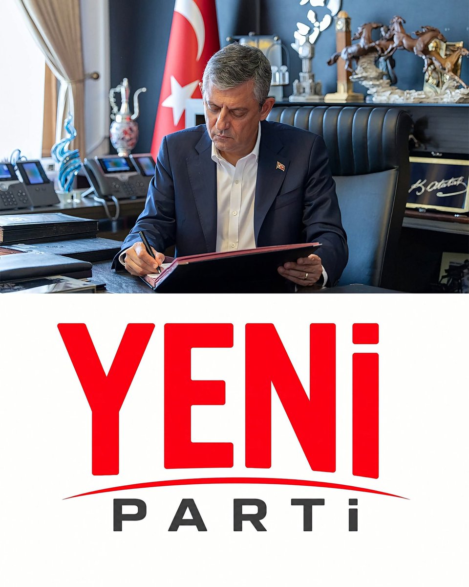AliSere20's tweet photo. Her son, yeni bir başlangıçtır..
Vatana, millete hayırlı, uğurlu olsun 🤲 
Yolu açık olsun #YeniPARTİ 🇹🇷 https://t.co/9X2kYQ4vXf