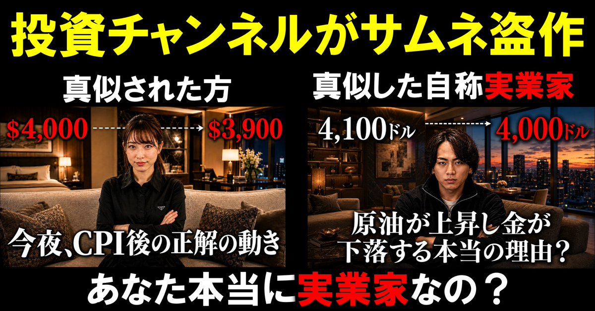 pr_fuku's tweet photo. 「実業家レイジの資産運用」投資系YouTubeがサムネ盗作の疑惑
24日動画note運営者日報　
盗作3作目 @pr_fuku https://t.co/R4BKoH44my https://t.co/xbOopMisQ2