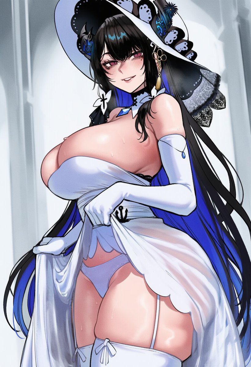 ToriKamiAI's tweet photo. Nerissa Ravencroft - illustrious cosplay from Azur Lane https://t.co/uYhEM1F6lv