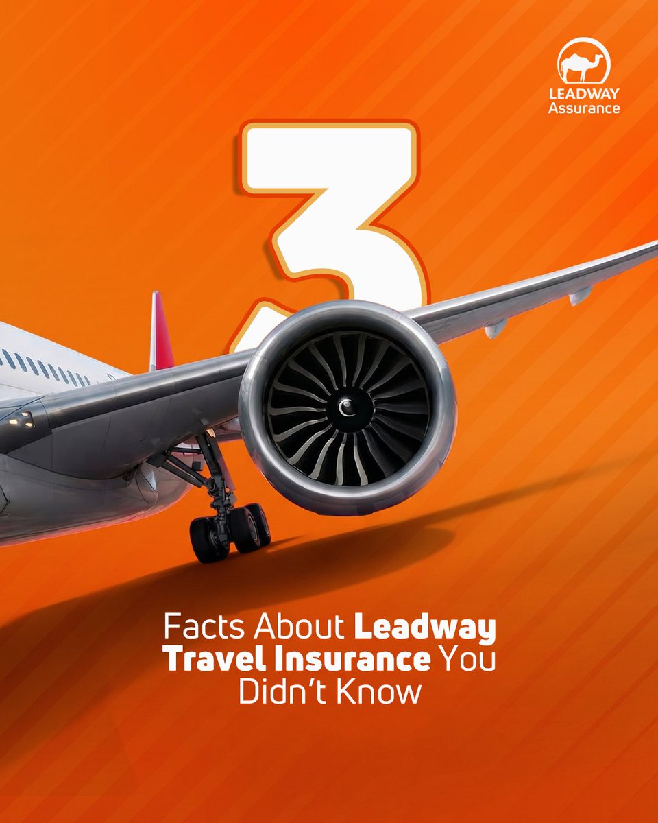 LeadwayInsure's tweet photo. You planned the trip…but did you plan for the unexpected?

A delayed flight can change your schedule.
A missing bag can change your mood.
An emergency abroad can change everything.

Send us a DM to enjoy a drama free trip for as low as 10k.

No looseguard!

#LeadwayAssurance https://t.co/Oejel52iOD