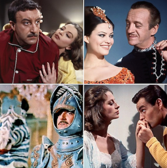oxley264's tweet photo. THE PINK PANTHER 1963
Peter Sellers  David Niven  Capucine
Claudia Cardinale  Robert Wagner
#BlakeEdwards
#PeterSellersDOTD1980 https://t.co/Clnbu2UzoD