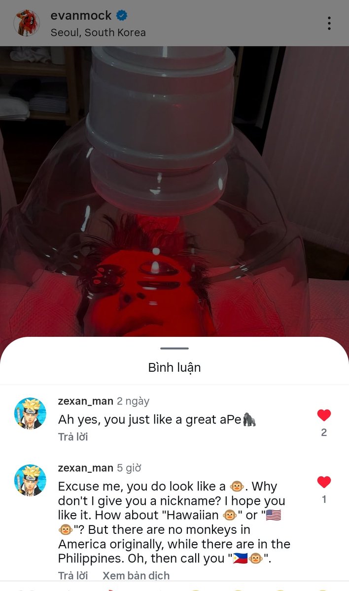 Wenzylee's tweet photo. @anniemoonmp3 Which account? Specify and the correct name as drug sex addict vermin baboon leech eva mock 🦠👽🐒. 
Compare the comments you read to see if they match the number of comments that Instagram aggregates. https://t.co/EnL1pNrYCy
