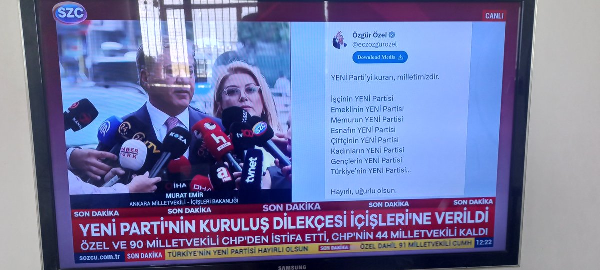 halise_tekbas's tweet photo. Tek Yol
YENİ PARTİ https://t.co/oZiomriObn