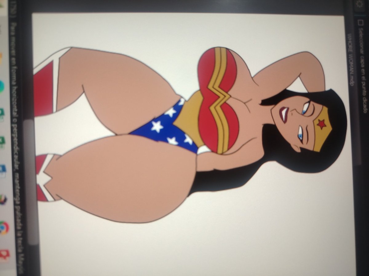 lew_luke83470's tweet photo. Me vengo... Digo se viene 😅👀😏🫣 #Dc #Wonderwoman #JLU https://t.co/Jf4JnjL4gd