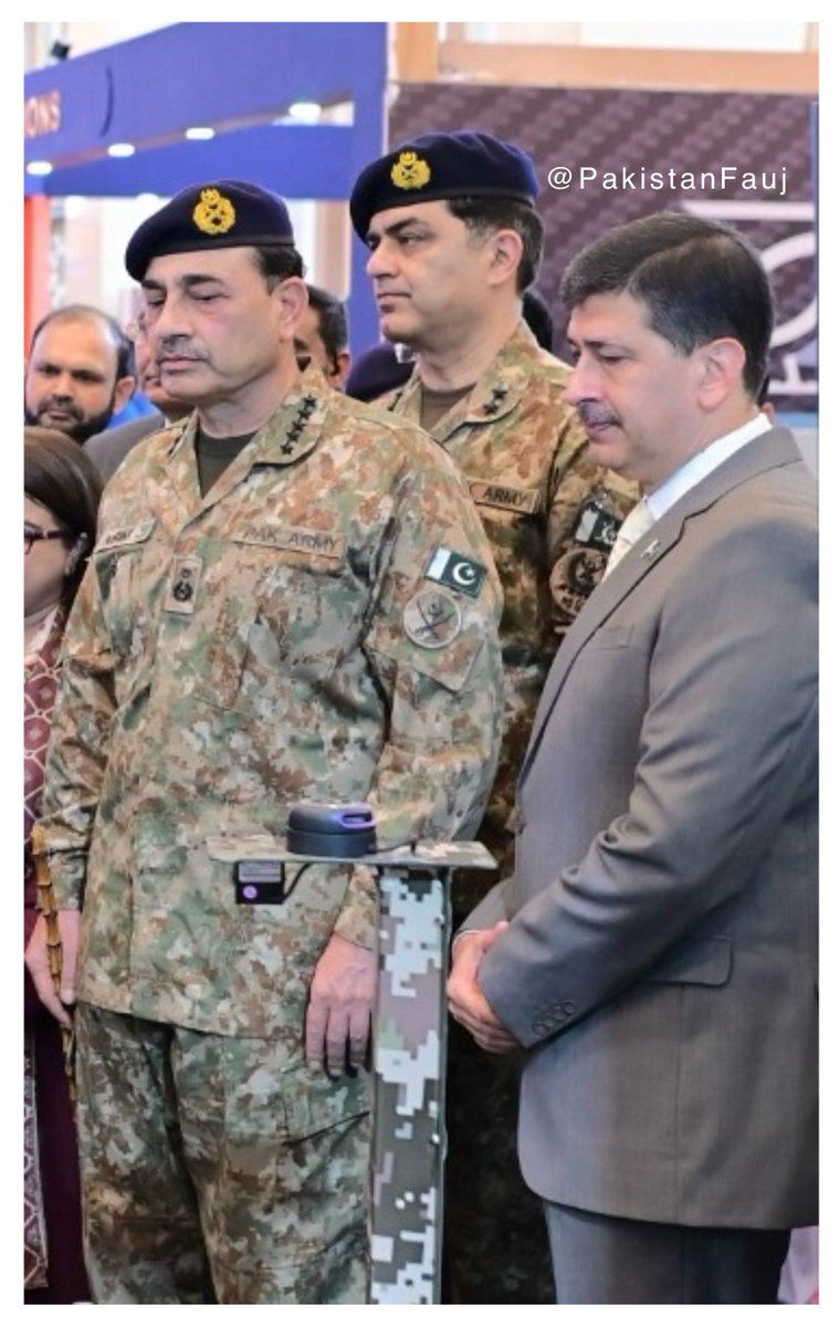 PakistanFauj's tweet photo. Field Marshal Syed Asim Munir, NI (M), HJ, COAS & CDF of Pakistan attended Indus RAS Expo 2026 Islamabad (23.07.2026)

COAS & CDF was accompanied by newly promoted ⭐️⭐️⭐️⭐️ General Syed Aamer Raza, HI(M), SBt and appointed as Commander National Strategic Command

The Prime Minister of Pakistan, Muhammad Shehbaz Sharif has announced the promotion of Lieutenant General Syed Aamer Raza, HI(M), SBt, Chief of the General Staff (CGS) of the Pakistan Army, to the rank of “Four-Star General” and his appointment as “Commander National Strategic Command”.

The Prime Minister congratulated General Syed Aamer Raza, HI(M), SBt on his promotion and appointment wishing him the best for undertaking this important responsibility.