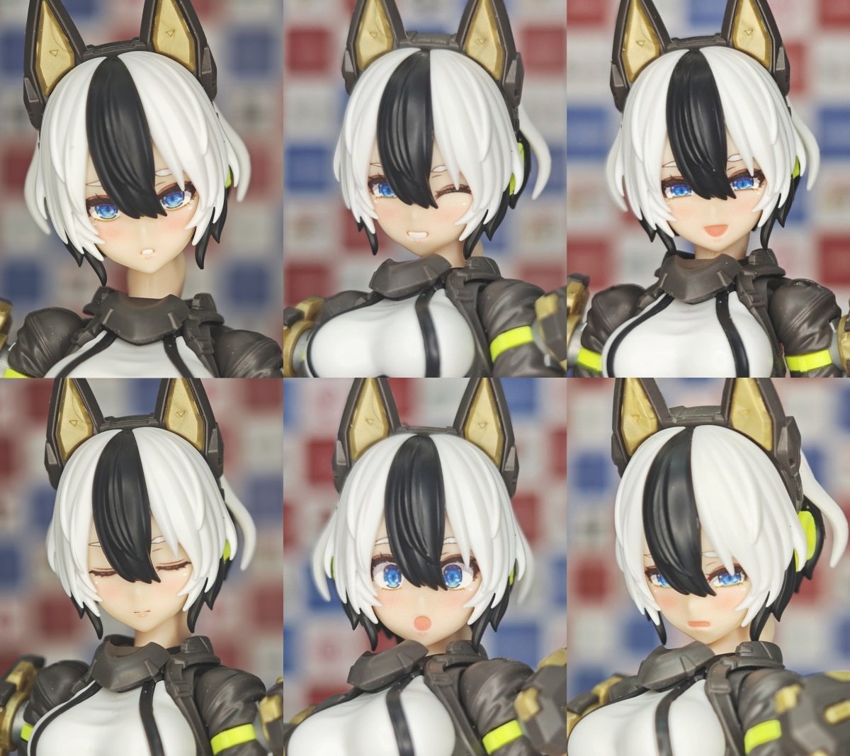 hyena メガミデバイス アレンジフェイスパーツ　ガルム・リッパー WF2026S 卓番4-09-04