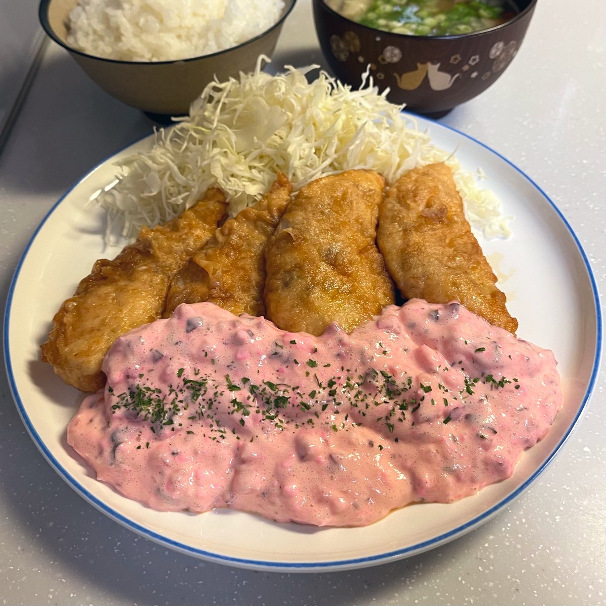 johnnymtmt's tweet photo. 今日はささみのチキン南蛮つくりました https://t.co/lqHAU4zzt5