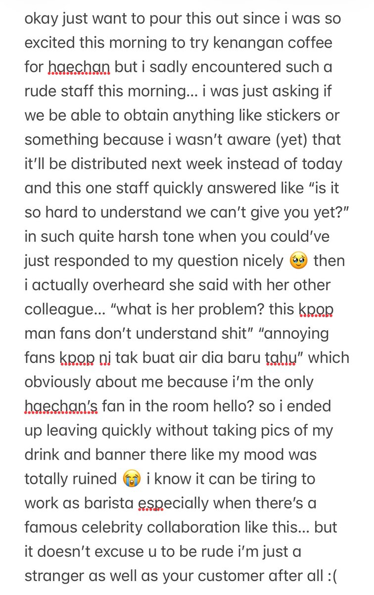 insaenist's tweet photo. exactly they’re so mean for no reason lol… i hope we can be more nice to each other🥹 https://t.co/u3axlzHb0m