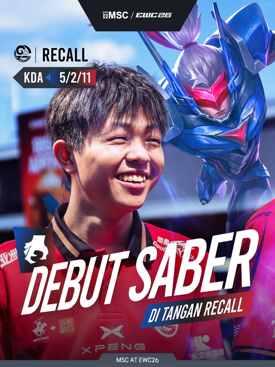 mplidofficial's tweet photo. Saber Sakti is real, Permainan angkat - mengangkat telah ditunjukan oleh ReCall pada game pembuka 🤯
#MSCatEWC26 #MSCatEWC26MainStage #NiceGame #GZG ReCall https://t.co/6NlWP4G6aE