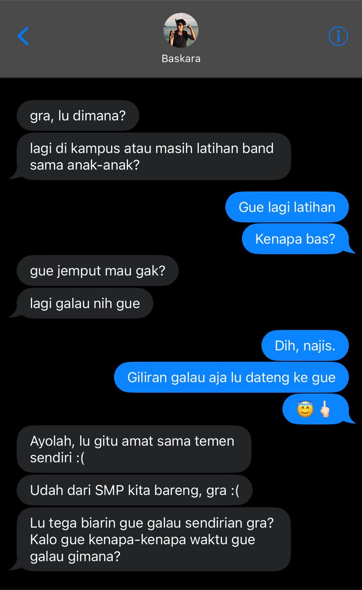 aoievee's tweet photo. Lokal #taekook twotweet AU | warning; harshword

“Hidup gak akan tenang sebelum gue milikin lu seutuhnya” — Agra to Baskara https://t.co/PdEiz6ni1d