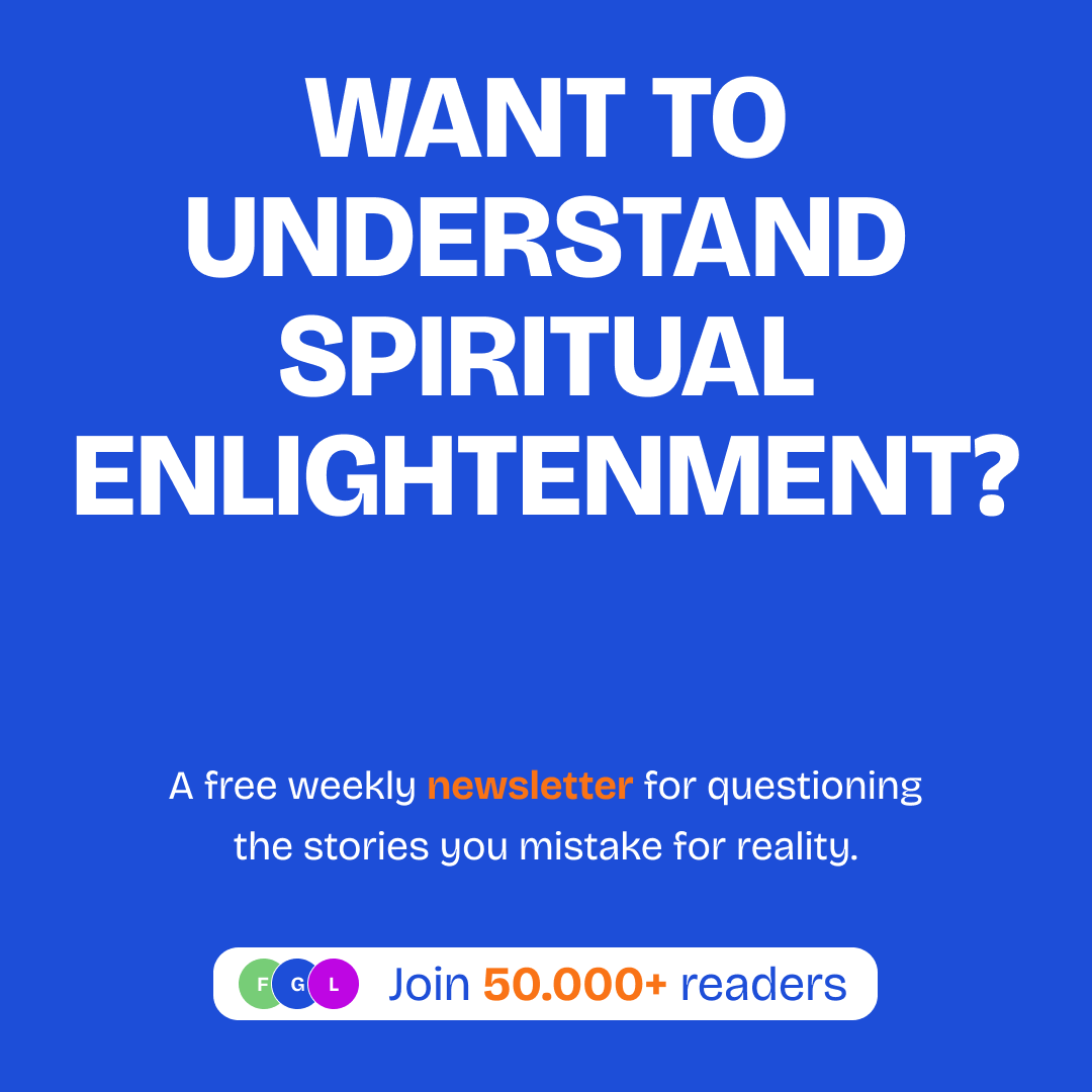 PracticEnlight's tweet photo. Want to understand spiritual enlightenment? 🧠

A free weekly newsletter for questioning the stories you mistake for reality.

Join 50,000+ readers