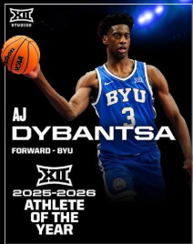 ASCENDING_AZ's tweet photo. This morning the Big 12 named its Athlete of the Year.

In three seasons of BYU membership, no Cougar from any sport had ever won it. Not a quarterback, not a runner, not a golfer, not a volleyball player. Nobody.

Now one has — and the résumé that got him there is almost silly:
• Led the ENTIRE NATION in scoring at 25.5 points per game
• 894 points — the THIRD-MOST by a freshman in the history of Division I basketball
• Broke BYU's freshman scoring record with 43 points against Utah
• Then set the Big 12 Tournament freshman scoring record with 40 against Kansas State
• Posted a 30-point, 10-rebound, 10-assist triple-double — one of only TWO in the history of the conference
• First freshman with 30-plus points in an NCAA Tournament debut since Stephen Curry in 2007
• Scored in double figures in all 35 games; twenty-eight 20-point games; eight 30-point games
• Julius Erving Award as the nation's best small forward
• Consensus first-team All-American
• Big 12 Player of the Year AND Freshman of the Year
• No. 1 overall pick in the 2026 NBA Draft

He beat out a terrific field for this award, including a Utah offensive lineman who went ninth overall in the NFL Draft. Sixteen media members, one from each school, cast the votes.

And in Las Vegas this month, he picked up exactly where he left off. Twenty-seven points against the Jazz in his debut — a game-high, nineteen of them before halftime, in a head-to-head with the No. 2 pick. Then twenty-three against the Kings with seven rebounds, three steals and two blocks.

Final Summer League line: 25.0 points, 7.0 rebounds, 2.5 steals, 1.5 blocks. He shot 8-for-9 at the rim. His 25.0 per game is the HIGHEST AVERAGE BY A NO. 1 PICK IN LAS VEGAS SUMMER LEAGUE HISTORY — and Washington shut him down after two games because there was nothing left to prove.

But here is the part I keep thinking about, and it has nothing to do with basketball.

Midseason, on a national FS1 broadcast, the announcing crew shared something he had told them off camera: that his favorite thing outside of basketball was going to class — and that his favorite class at BYU was Book of Mormon, taught by professor Tyler Griffin.

He asked them to say the professor's name.

Now understand who said it. This young man is CATHOLIC. He attended a Catholic high school in Massachusetts. He never joined the Church of Jesus Christ of Latter-day Saints, never said he would, and nobody asked him to. 

His father emigrated from the Republic of Congo by way of France; his mother came from Jamaica; he grew up in Brockton, Massachusetts.

He simply took somebody else's scripture seriously, said so in public, and gave the credit to his teacher.

And then there is the detail that made me want to write this at all.

Griffin taught an early-morning class. Basketball teams get home from road games at absurd hours, and a player in that situation has a school-excused absence and a Zoom recording waiting for him. Every excuse is already signed.

He came to class anyway. On one occasion he walked in on two or three hours of sleep, excused, with the recording available.

His professor's words: "He could've watched the Zoom recording, but he came anyway."

The No. 1 pick in the NBA Draft could have watched the recording.

I have thought about that sentence for a while now. 

Character is not what a man does in the arena with nineteen thousand people watching and a national broadcast tracking every possession. Character is what he does at eight in the morning on three hours of sleep, when the absence is already excused, when the recording is right there, and when literally nobody would ever have known the difference.

He also spent his one season in Provo starting a foundation for young people, and when a teammate's season ended with a torn ACL in February, he stopped being a freshman phenom and started carrying a team. 

His own assessment of that stretch: "it made me better."

Congratulations, AJ Dybantsa — Big 12 Athlete of the Year, and the first Cougar ever to hold it.

Provo got him for one season. It is going to talk about him for fifty years, and not mostly because of the scoring record.

I build with that same standard here in Arizona. The work nobody is watching — the vehicle inspected at 5 a.m., the checklist run when no one would know if you skipped it — is the work that decides everything.

@ASCENDING_AZ | https://t.co/0e2vGHo7mW
@BYUMBB / @byumbb · @Big12Conference · @WashWizards · @NBA · @NBASummerLeague
#HearHim #GoCougs #BYU #BYUBasketball #Big12 #NBA #Wizards #SummerLeague