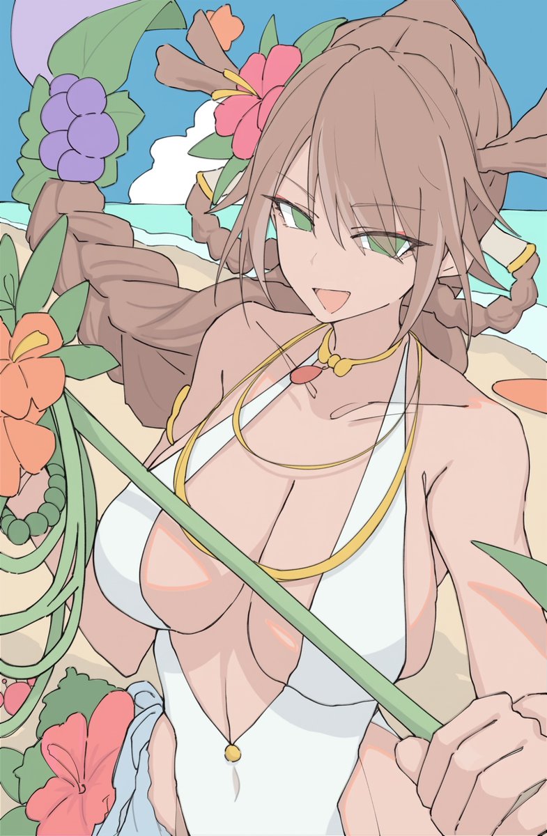 lightekaki256's tweet photo. 水着デメテル/ボク殺3
 #君の目的はボクを殺すこと3 #ボク殺3
 #ボク殺イラスト https://t.co/s2rSCyIemz