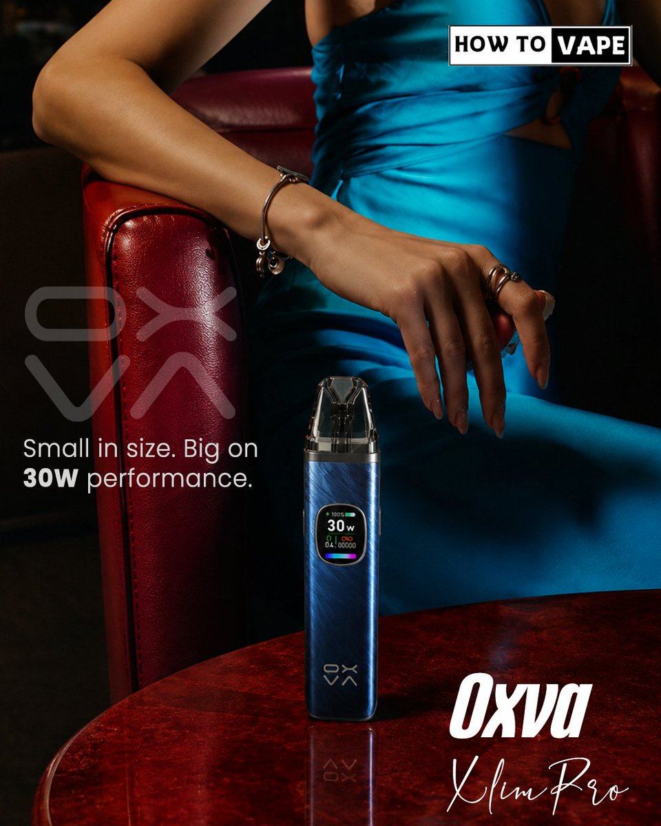 how_to_vape's tweet photo. 30W of power. Pocket-sized design. Premium flavor.
The OXVA Xlim Pro is now available at How To Vape UK. Ready to upgrade your vape game?
#HowToVape #OXVAXlimPro #VapeUK #PodKit #VapeCommunity
(How To Vape UK, OXVA Xlim Pro, OXVA Xlim Pro UK, Buy OXVA Xlim Pro Online) https://t.co/NuRkjTwoux