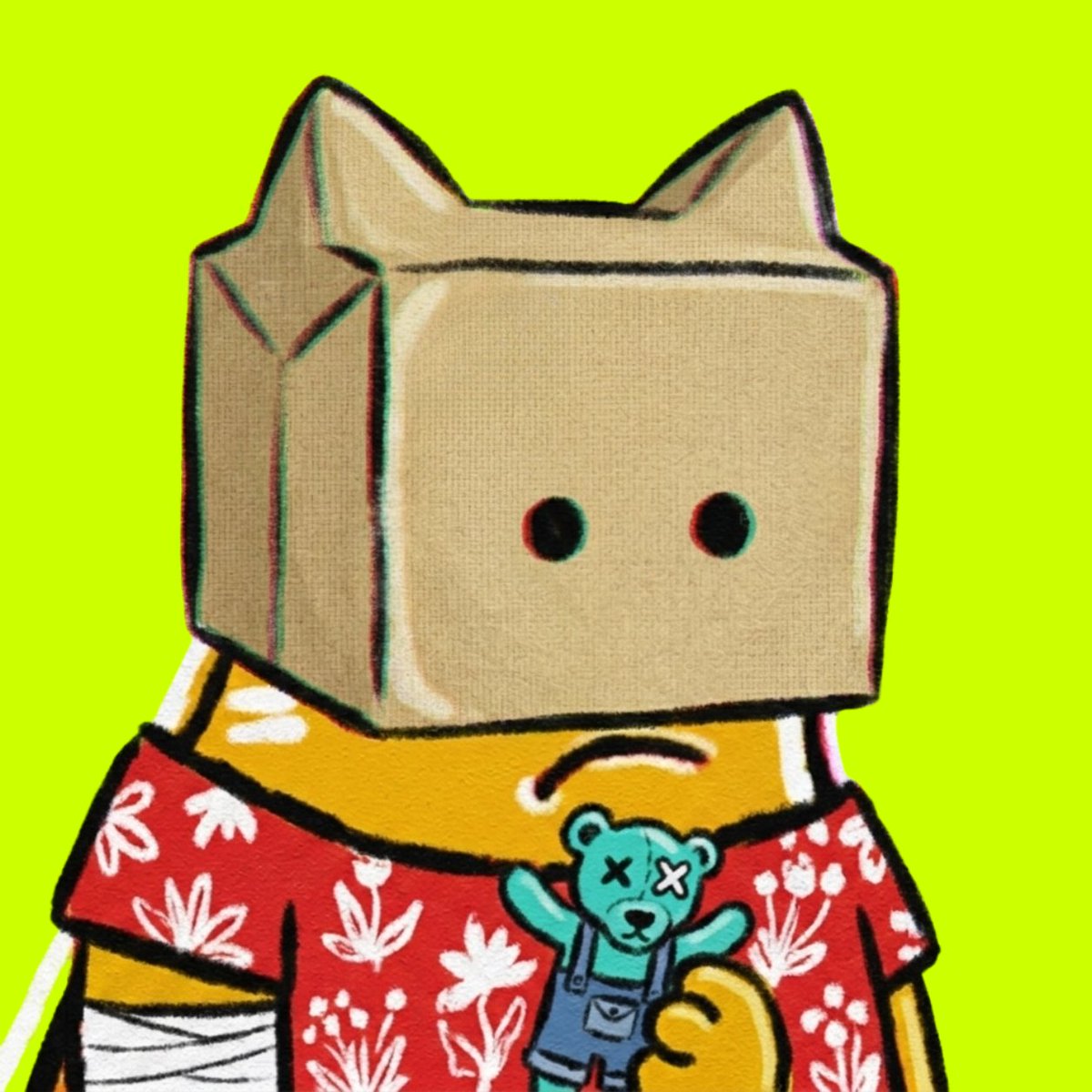 MeowNationNFT's tweet photo. A unique 1/1 Meow Nation artwork for the respected T.M.A https://t.co/L89rYbLk5F