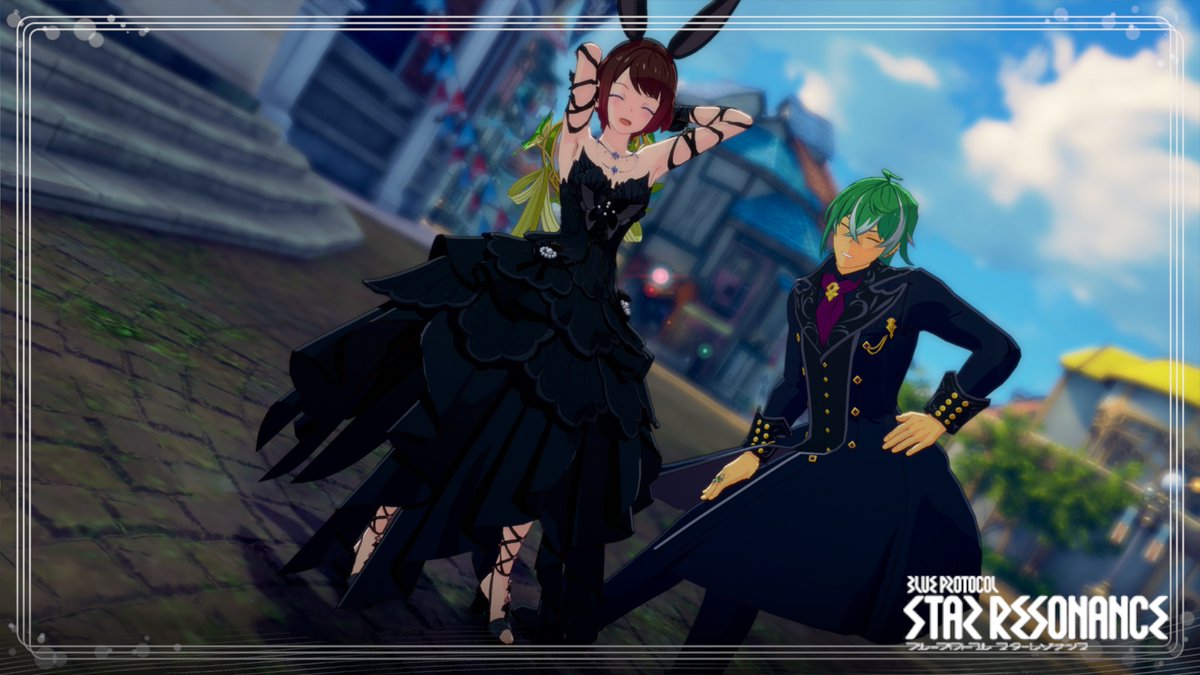 Ge4QXA5CcJ5chwv's tweet photo. こんにちわ～！
みかんさんとのブルームお披露目会！
やはりみかんさんは黒ですね！
お似合いです(`・ω・)！

#スタレゾ #BPSR #スタレゾSS #スタレゾ通信 https://t.co/X1KBOXFszm