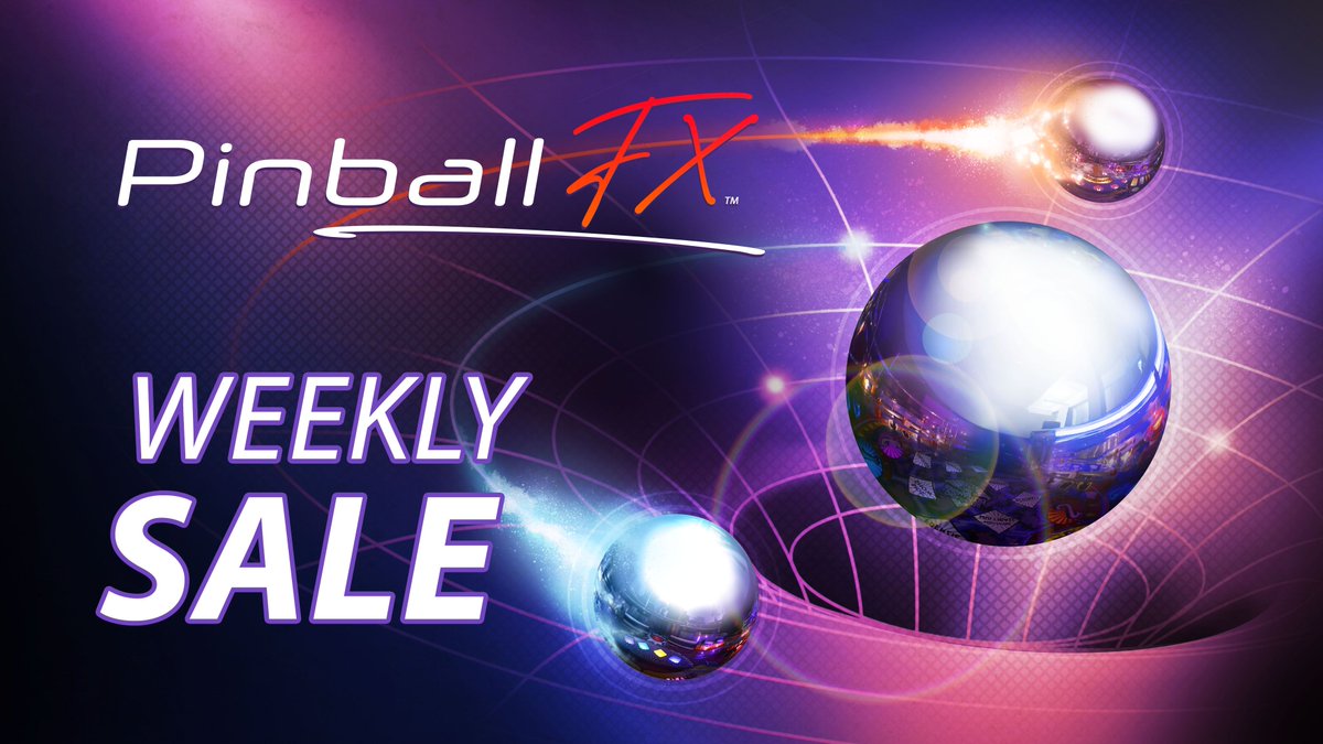 zen_studios's tweet photo. Don't miss these exciting deals on Steam!

Relive the nostalgia with Williams™ Pinball Volume 6 for 50% OFF, or discover new pinball adventures on MY LITTLE PONY Pinball at 40% OFF.

👉 https://t.co/7zC6ve8cXj https://t.co/Qcs0nXLQjs