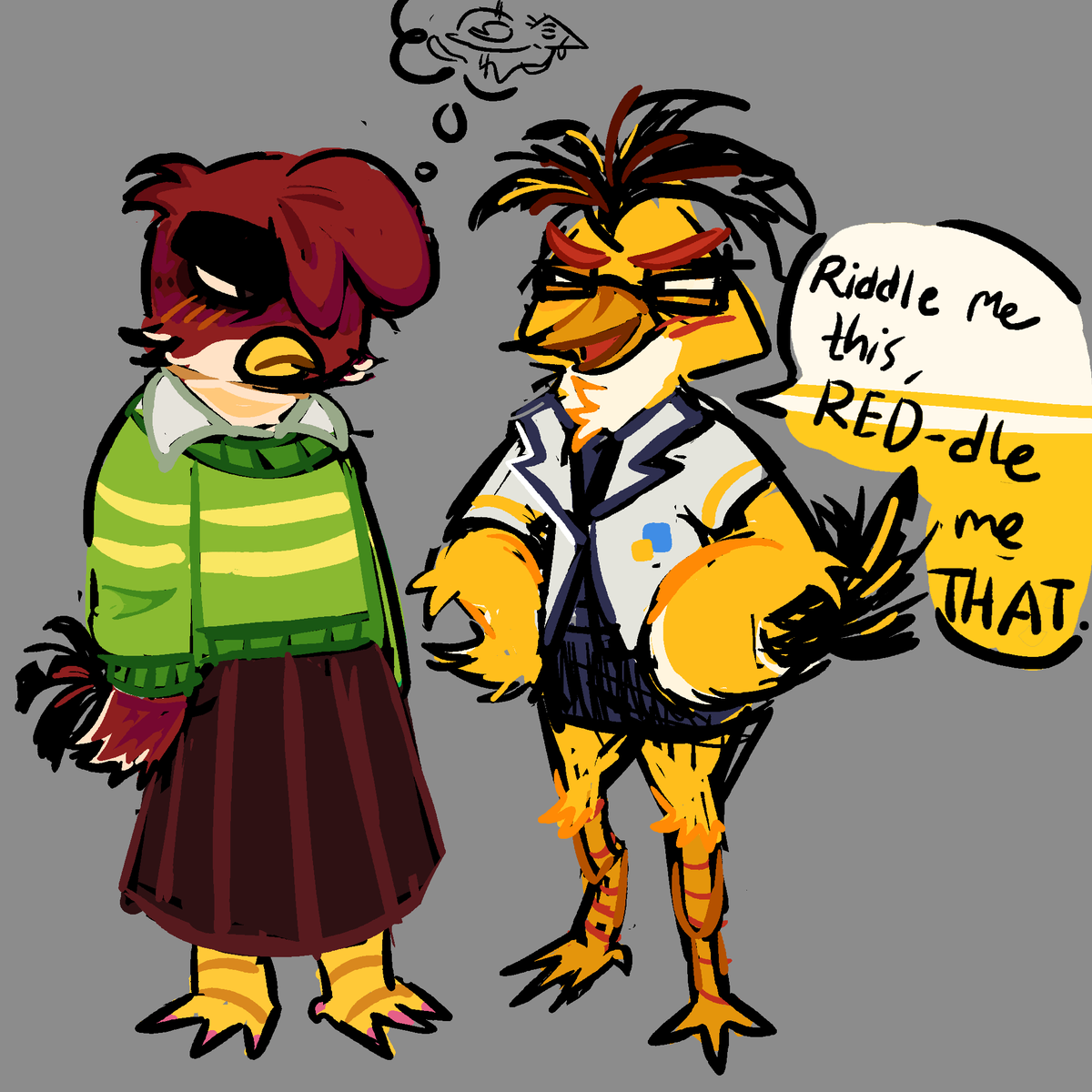 Butterpretzelc's tweet photo. #chred as kerdly 
#angrybirdsFART https://t.co/hjWXWLpnyn