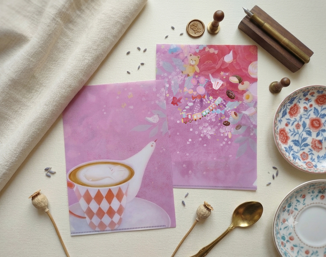 STUDIO_MOKA2013's tweet photo. 7月25日からかわら美術館・図書館にて開催される絵本原画展のグッズ紹介③
クリアファイル A4/A5 シングルポケット
クリアファイル A4/A5 ダブルポケット
用途や好みに合わせてお選びください🎵 https://t.co/Z7hzDraaxQ