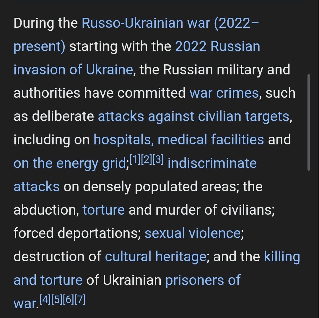 ObamnaGearSolid's tweet photo. @GlobalNewsMontr Russian war crimes vs. Ukrainian war crimes. Ukraine can have a few war crimes as a treat. https://t.co/LiYVfGWZhp