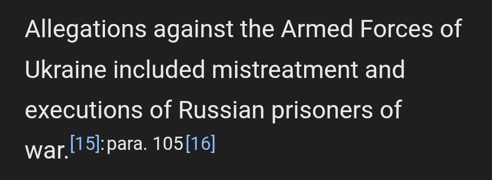 ObamnaGearSolid's tweet photo. @GlobalNewsMontr Russian war crimes vs. Ukrainian war crimes. Ukraine can have a few war crimes as a treat. https://t.co/LiYVfGWZhp