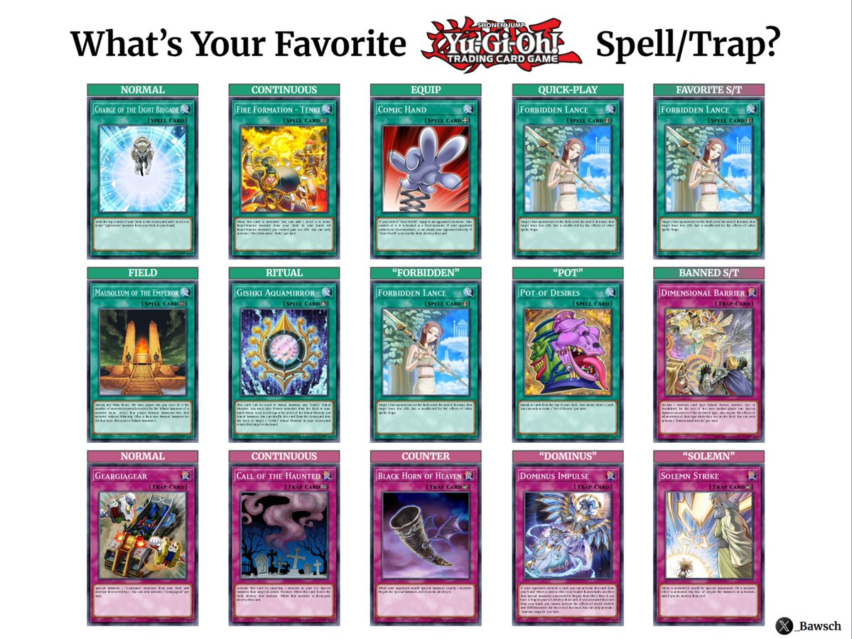 zNinjaGoDz's tweet photo. You can probably tell what my favorite Spell/Trap is https://t.co/nRi22KCcVx