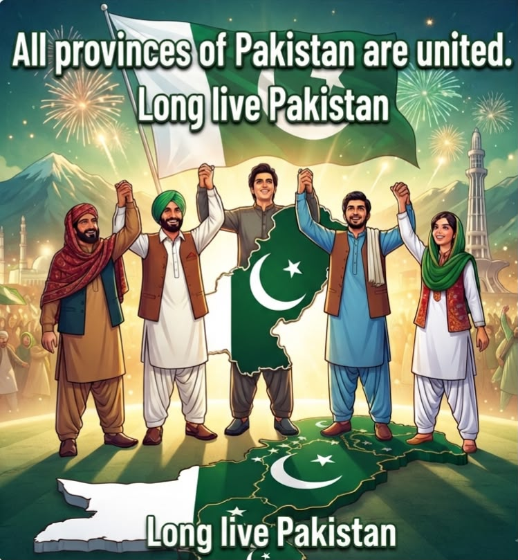 waqar8796's tweet photo. United under one flag, Pakistanis stand together for peace, security, and prosperity. Unity and patriotism remain the nation's greatest strength.
#PakistanZindabad #NationalUnity #PeaceAndSecurity #Patriotism https://t.co/71jYY31Zz4