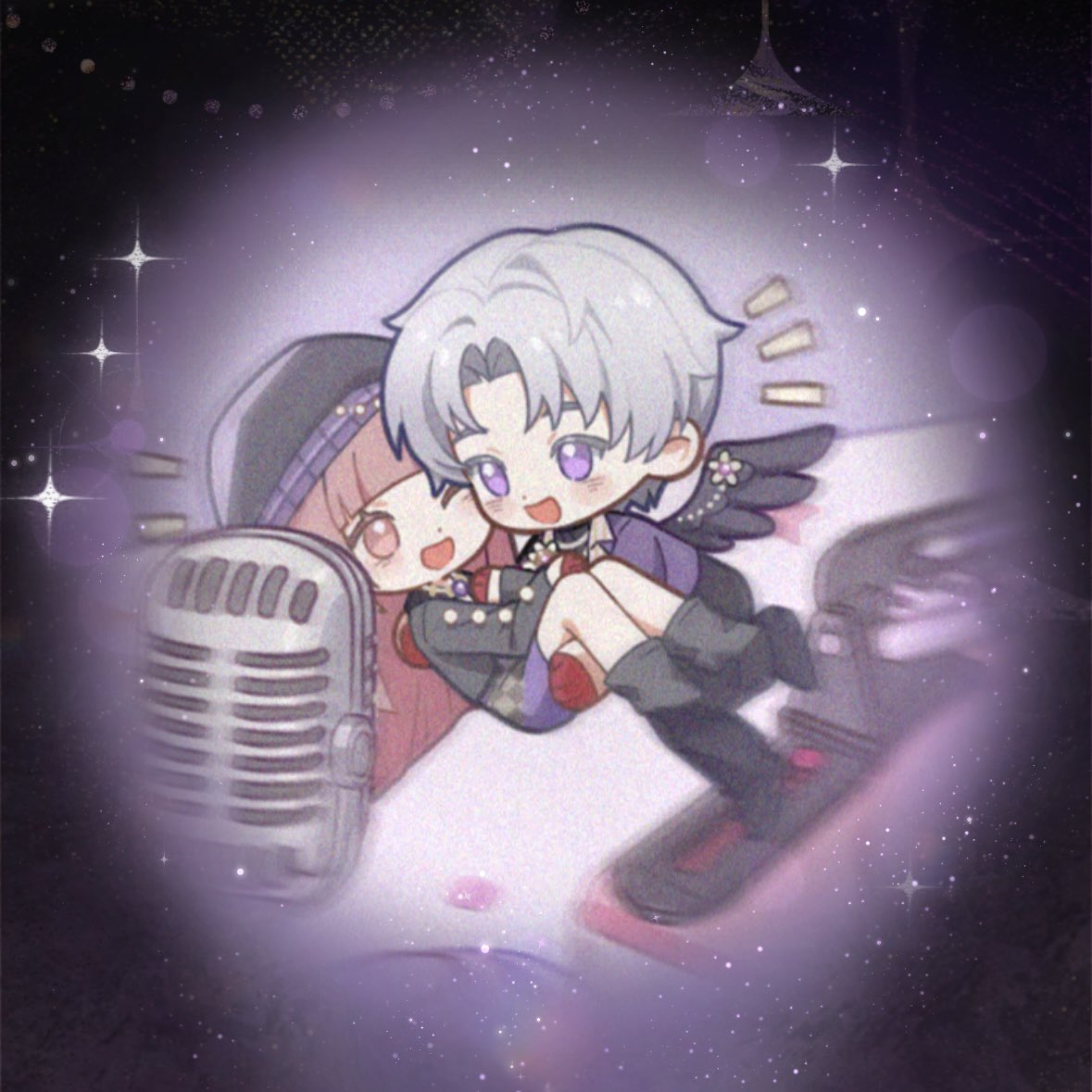 martiniblue_'s tweet photo. ปีนี้อฟช.ทำจิบิจาจาออกมาน่ารักทุกอันเลย ชอบรูปสุดท้าย 😭 🦅💜 https://t.co/1moD7Mkfh1