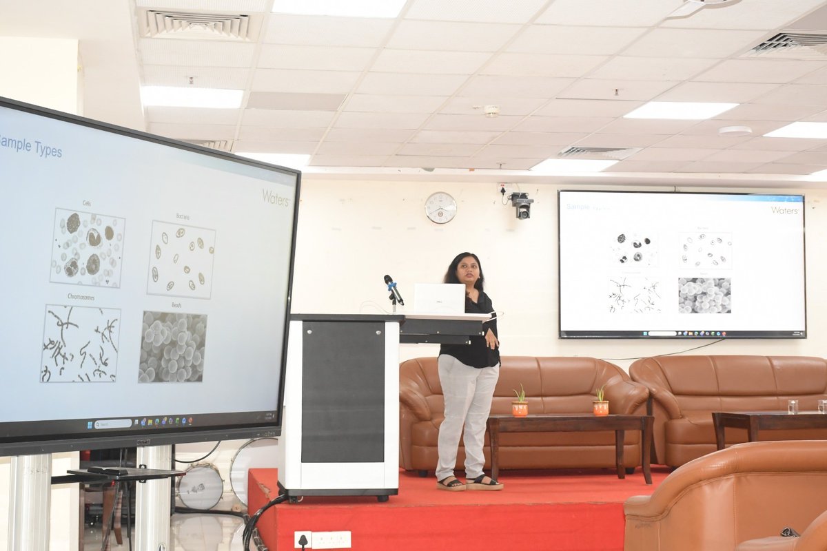AiiaGoa's tweet photo. The Department of RSBK, AIIA Goa, in collaboration with Waters Biosciences, successfully organised a FLOWer Talk on Flow Cytometry on 22 July 2026, with the prior permission of Prof. (Dr.) P. K. Prajapati, Director, AIIA, and Prof. (Dr.) Sujata Kadam, Dean, AIIA Goa.
#AIIAGoa https://t.co/xhC342keCZ