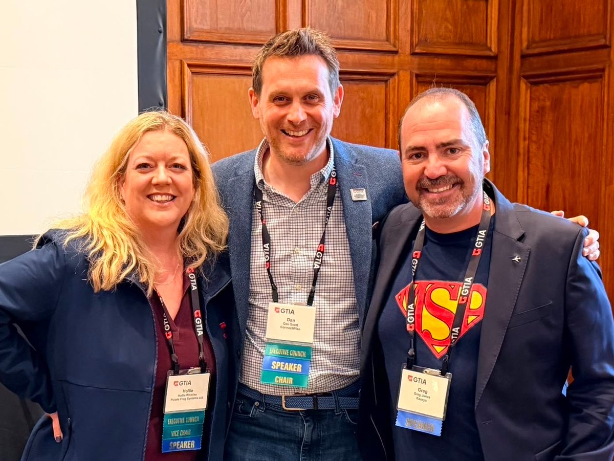 FraggleWorks's tweet photo. At the @GTIAofficial Manchester Forum I had the pleasure of hosting a fireside chat at the GTIA Data &amp; AI Interest Group with Greg Jones (Kaseya) &amp; @DanScottITN (ConnectWise) Looking forward to continuing the debate at ChannelCon, hope to see you there 👋🏻#WeAreGTIA #channelcon https://t.co/rXM72ZEaXy