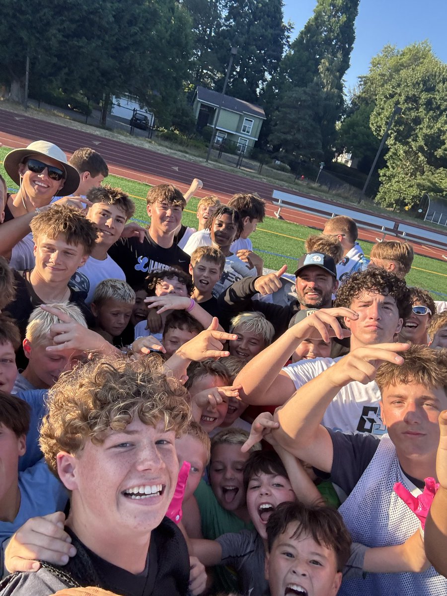 CoachSpencerP's tweet photo. 2026 Lakeridge Youth Football Camp! Go Pacers https://t.co/xHGAtBFSs0