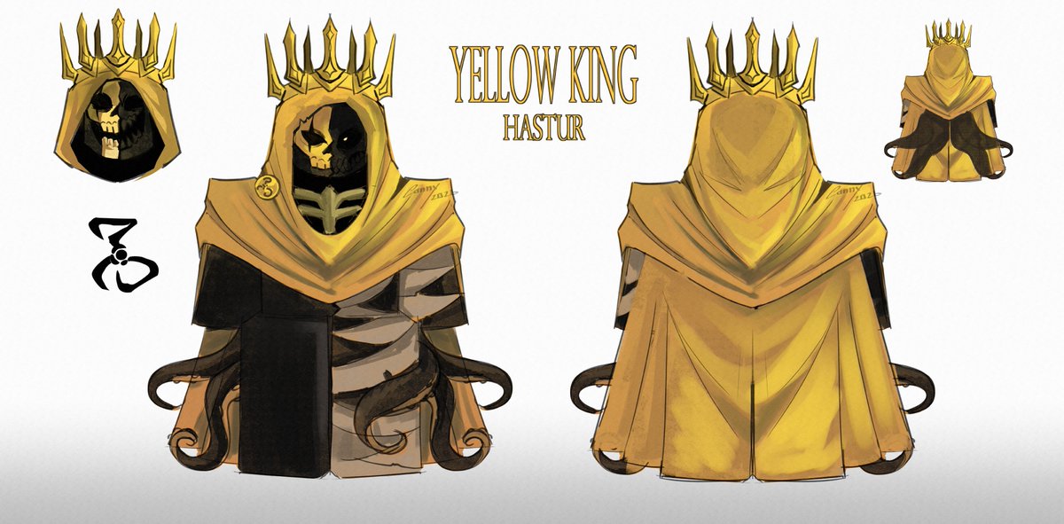canny_paragon_'s tweet photo. Noli Skin Concept – Yellow King

#forsaken
#forsakenfanart
#forsakenNoli
#Noli
#forsakendesign https://t.co/AlTpZbhPtx