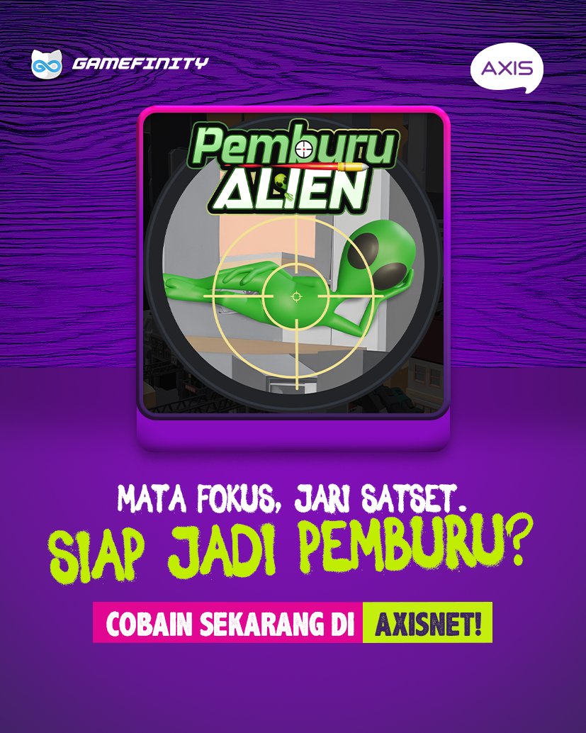 AXISgsm's tweet photo. Ada MINIGAMES! Kamu bisa main langsung di aplikasi AXISNET, game nya banyak dan seruuu~ https://t.co/EBg0qiVhv9
