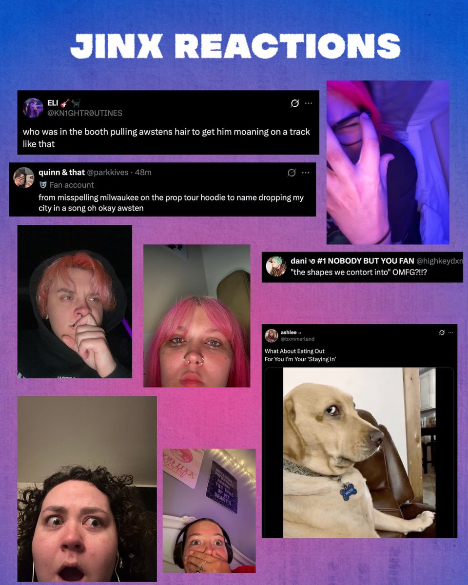 ParxTimes's tweet photo. JINX is finally out and the reviews are in! Here’s some of our favorite reactions! Let us know your favorite song in the replies ⭐️🐈‍⬛🩷 https://t.co/LCRkx4DBlu