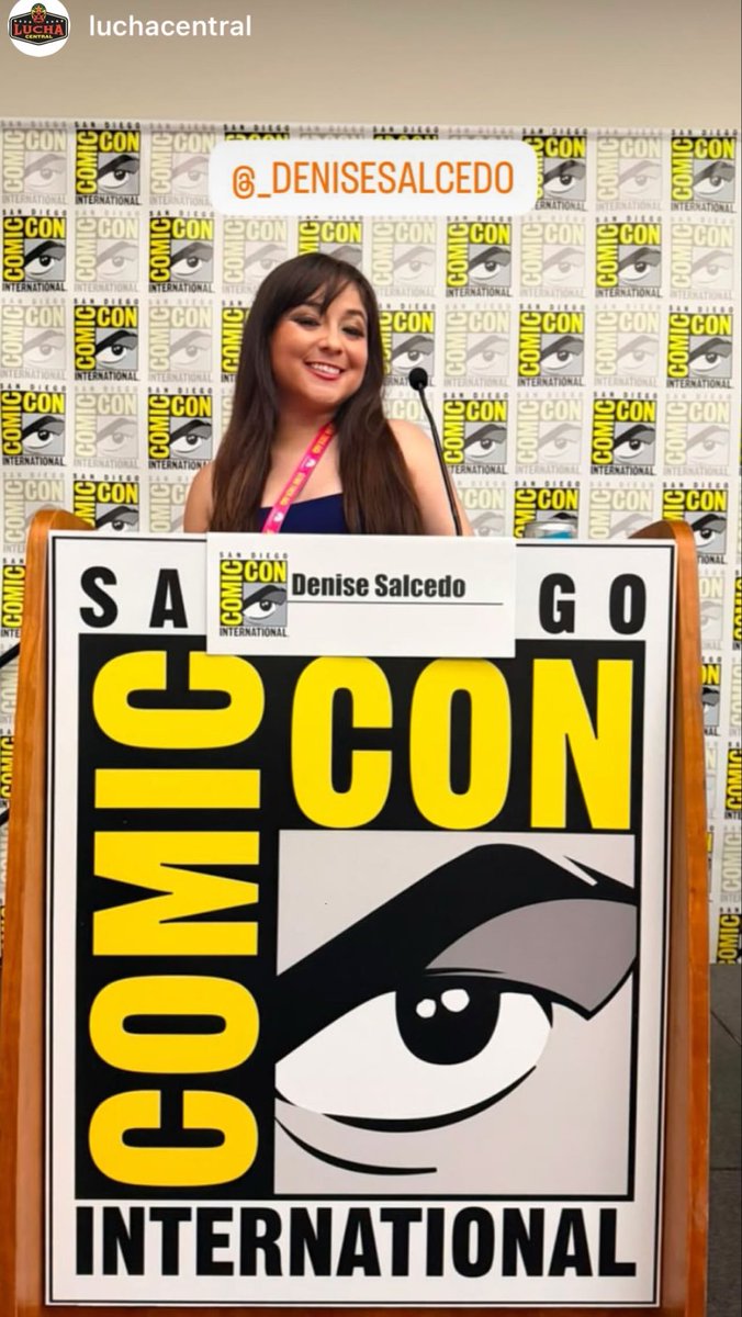 _denisesalcedo's tweet photo. Hosted my 3rd SDCC panel today with @HeadlockedComic and @maskedrepublic ❤️❤️ they are cool people doing cool creative things in pro wrestling. ❤️❤️ https://t.co/AxykmnteUn